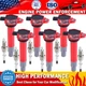 Set of 6 Spark Plug and Ignition Coil Pack for Dodge Chrysler 3.5L 4.0L UF-502
