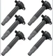 6 Pack Ignition Coils Fit For Chrysler Dodge Replaces UF502 04606869AD