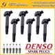 Quality Ignition Coil & DENSO Spark Plug 6PCS for 07-16 Toyota Camry/ Sienna V6