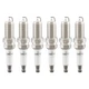 Set of 6 Spark Plugs Laser Iridium for Toyota & Lexus 3.5L V6 OEM DILFR6D11/6176