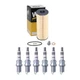 Wix Engine Oil Filter & NGK 6 Iridium IX Spark Plugs kit for R129 SL320 L6 RWD Wix Engine Oil Filter & NGK 6 Iridium IX Spark Plugs kit for R129 SL320 L6 RWD