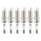 Set of 6 Spark Plugs UIU Laser Iridium for Toyota & Lexus 3.5L V6 DILFR6D11/6176