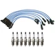 NGK Wire Set & Denso 8 Standard Spark Plugs Kit for Discovery 4.0L 4.6L V8 99-04 NGK Wire Set & Denso 8 Standard Spark Plugs Kit for Discovery 4.0L 4.6L V8 99-04