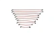 Ford Racing M-12259-R460 9mm Spark Plug Wire Sets