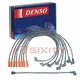 Denso Spark Plug Wire Set for 1962-1967 Ford Galaxie 5.8L 6.4L 7.0L V8 bw Denso Spark Plug Wire Set for 1962-1967 Ford Galaxie 5.8L 6.4L 7.0L V8 bw