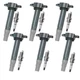 6x Ignition Coil + 6x iridium Spark Plug for Chrysler Dodge 4.0L 3.5L V6 UF502