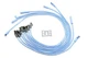 MAXX 509B 8.5mm Spark Plug Wires 77-86 Small Block Chevy Pontiac 305 350 V8 HEI 