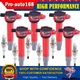 Set of 6 Spark Plug and Ignition Coil Pack for Dodge Chrysler 3.5L 4.0L UF-502