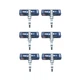 Set of 6 Iridium IX Spark Plugs For BMW Lexus Saab Subaru Toyota Volvo