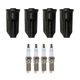 Bosch 4 Double Iridium Spark Plugs & NGK Coil Boots Kit for Canyon i-280 2.8L L4 Bosch 4 Double Iridium Spark Plugs & NGK Coil Boots Kit for Canyon i-280 2.8L L4