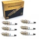 6x BERU Spark Plug For Mercedes Benz C E S G Class W202 W124 W210 W460-463 M104