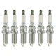 NGK Iridium Set Of 6 Spark Plugs 6 Cylinder V6 4904 ILFR6T11 for Lexus Toyota