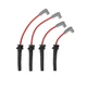 MSD Spark Plug Wire Set 32879; Super Conductor 8.5mm Spiral Core for Mini Cooper