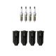 Denso 4 Double Platinum Plugs & NGK Ignition Coil Boots Kit for Colorado 2.8L L4 Denso 4 Double Platinum Plugs & NGK Ignition Coil Boots Kit for Colorado 2.8L L4
