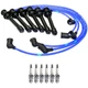 NGK Wire Set & Bosch 6 Platinum Spark Plugs Kit for Hyundai Santa Fe Sonata V6