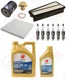 Tune Up Kit w/ DENSO Iridium + 6QTS IDEMITSU 5W-30 for 05-15 Toyota Tacoma 4.0L