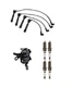 Ignition Coils Wires & Spark Plugs Fits 03-06 Elantra 05-09 Tucson Sportage
