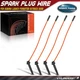 4pcs Spark Plug Wire Set for Subaru Legacy Forester Outback Saab 9-2X H4 2.5L