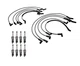 Denso Wire Set 8mm & 8 U-Groove Spark Plug 0.044 Kit For Ford Mercury Lincoln V8
