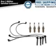 Ignition Kit Spark Plug & Wire Set For Subaru Impreza Saab 9-2X H4 2.5L