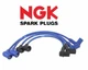 Mazda RX-8 2004 - 2007 High Performance Spark Plug Wire Set NGK ZE81