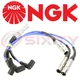 NGK New Spark Plug Wire Set VWC035 # 57041 fits 99 2000 01 VW Jetta 2.0L L4 NGK New Spark Plug Wire Set VWC035 # 57041 fits 99 2000 01 VW Jetta 2.0L L4