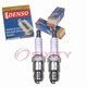 2 pc DENSO 5038 Standard U-Groove Spark Plugs for T20R-U 708 4323 144 rs