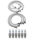 Denso Ignition Wire Kit (7mm) (6 Pieces) (Iridium Power) (Gap 0.044)