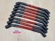 Ton's 10-17mm SLEEVED Red Spark Plug Wires CHEVY GMC 05-08 LS1 VORTEC Truck 11" Ton's 10-17mm SLEEVED Red Spark Plug Wires CHEVY GMC 05-08 LS1 VORTEC Truck 11"