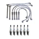 Denso Wire Set 7mm 6 Double Platinum Spark Plugs .044 Kit For Mercury Nissan 3.3 Denso Wire Set 7mm 6 Double Platinum Spark Plugs .044 Kit For Mercury Nissan 3.3
