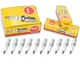 10 pc NGK 4323 BR6FS Standard Spark Plugs for T20R-U15 T20R-U RV8C RBL8 R43T ac