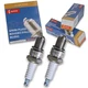 2 pc Denso Standard U-Groove Spark Plug for Yamaha DT400 1977-1978 Tune Up ye