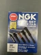 NGK RC-ZE81 Silicon Spark Plug Ignition Lead Cable Wire Set for Mazda RX-8 FE