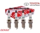 4pcs Genuine DENSO Iridium Spark Plugs OEM 90919-01210 SK20R11 3297 for Toyota 4pcs Genuine DENSO Iridium Spark Plugs OEM 90919-01210 SK20R11 3297 for Toyota