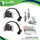 2X Ignition Coils & NGK Spark Plugs fit Genuine Kawasaki 21171-0745 21171-0742