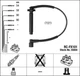 Ignition Lead Set NGK 55004 for Subaru Legacy IV Outback