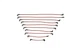 Ford Performance Parts 9MM Spark Plug Wire Sets- Fits Ford Racing"