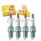 4 pcs NGK Standard Spark Plugs for 1998-2010 Subaru Forester 2.5L H4 2.5L - jp
