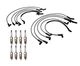 Denso Wire Set 8mm & 8 Platinum TT Spark Plug.04 Kit For Ford 5.0 5.8 V8