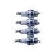 BPMR7A Spark Plug NGK Comparable to STIHL 4007000 Bosch WSR6F, Set of 4
