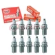 10 pc NGK 2000 R7282-10 Racing Spark Plugs for Ignition Wire Secondary bg 10 pc NGK 2000 R7282-10 Racing Spark Plugs for Ignition Wire Secondary bg
