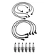 Denso Ignition Wire Kit (7mm) (6 Pieces) (Double Platinum) (Gap 0.044)