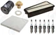Tune Up Kit w/ DENSO Iridium TT Plugs for 2005-2015 Toyota Tacoma 4.0L