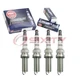 4 pcs NGK Iridium IX Spark Plugs for 2011-2018 Subaru Forester 2.5L H4 - jw