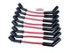 11" 8mm Ceramic Red Spark Plug Wires CHEVY GMC 05-08 LS1 VORTEC 4.8 5.3 6.0 6.2 11" 8mm Ceramic Red Spark Plug Wires CHEVY GMC 05-08 LS1 VORTEC 4.8 5.3 6.0 6.2