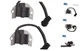 Set of 2 Ignition Coil 21171-0745 Compatible with Kawasaki FH601V FH641V