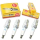 4 pc NGK 4323 BR6FS Standard Spark Plugs for T20R-U15 T20R-U RV8C RBL8 R43T nt