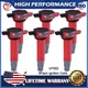 Pack of 6 Ignition Coil For 2006-2010 Dodge Charger V6 2.7L 3.5L Chrysler 300
