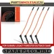 4pcs Spark Plug Wire Set for Subaru Impreza Legacy Forester Saab 9-2X H4 2.5L