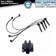 Engine Ignition Coil & Spark Plug Wire Set Kit for Legacy Impreza Forester